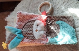 Stoffbuch Bär Bruno von Fehn, zum Entdecken, Forschen und Fühlen