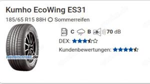  4 Sommer Reifen, neu! je 10,- Euro - - zus. 40 Euro