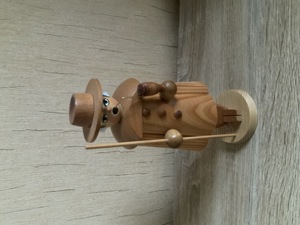 Räuchermännchen  Nachtwächter  Erzgebirgische Handarbeit