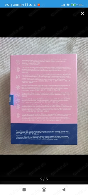 Satisfyer Top Secret - Connect APP,  11 CM - wearable Bild 5