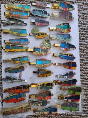 Busfahrer Krawatte,Krawattenklammern,Pins,Mütze,Modelle Bild 8