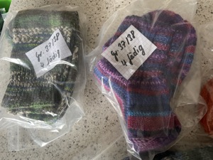 Gestrickte Socken 37 38