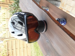 Skihelm mit Skibrille