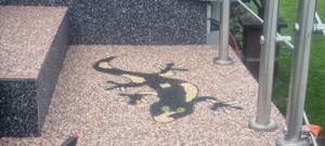 Steinteppich  verlegen Innen und Außen Bild 4