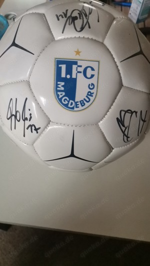 Verkaufe 1 fc magdeburg fan Ball 