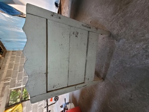 Altes Antikes Kinderbett Bild 4