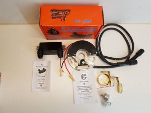 K-750 M72 elektronische Zündung Zündsystem Mikroprozessor 6-12V mit Zündspule und Silikonkabel SOVEK Bild 2