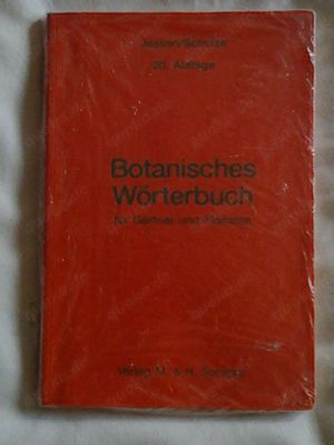 botanisches wörterbuch