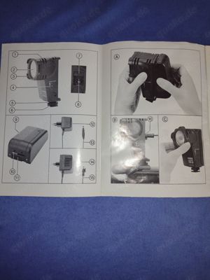 Videoleuchte 35W camlight Top35 von "Kaiser" Ladegerät + Akku Bild 7