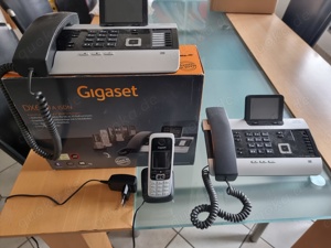 2   Gigaset DX 600A ISDN mit einem Mobilfunktelefon