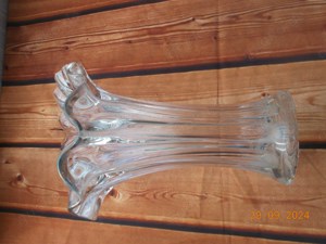 Große Glasvase - Innovatives Design 34 cm hoch Bild 5