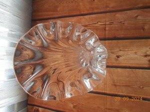 Große Glasvase - Innovatives Design 34 cm hoch Bild 6