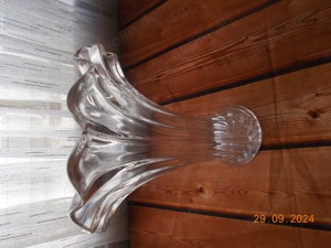 Große Glasvase - Innovatives Design 34 cm hoch Bild 3