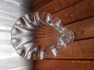 Große Glasvase - Innovatives Design 34 cm hoch