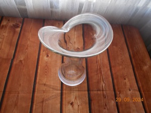 Michelangelo Glasvase modernes Design 31 cm hoch Bild 5