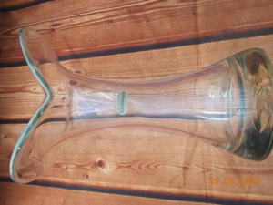Michelangelo Glasvase modernes Design 31 cm hoch Bild 4
