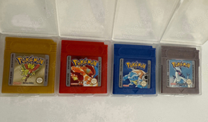 Pokemon Spiele Nintendo Gameboy Neu gelb rot gold silber 