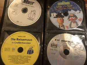 Hörspiele für Kinder und wenige DVD