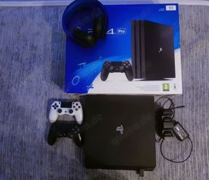 ps4 pro 1tb 2 controller