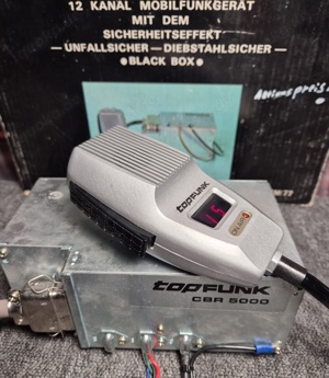 Topfunk CBR-5000 CB-Funkgerät 12-Kanal Blackbox Vintage 