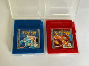 Pokemon rot blau Nintendo Gameboy Spiele Neu