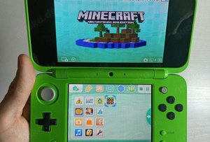 Nintendo 2ds xl "Creeper edition"