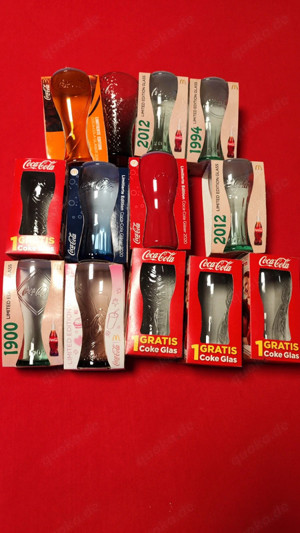 Coca Cola Gläser für Sammler Bild 7