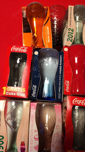 Coca Cola Gläser für Sammler Bild 4