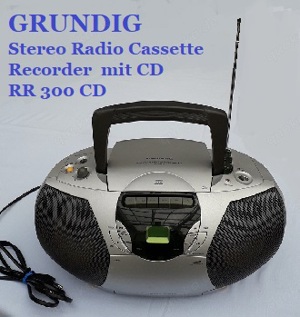 Grundig - Radio mit CD + Cassette