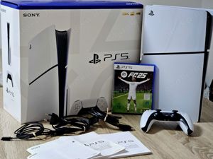 Sony Playstation 5 Slim disc 1 TB spielekonsole - Weiß + FC25