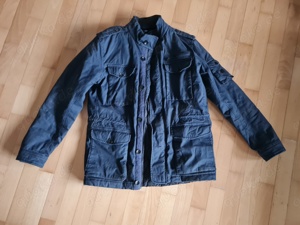 s.Oliver Übergangsjacke Herbst Winter Jacke dunkelblau Herren Gr. L 52 