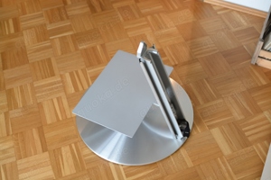 Loewe TV Standfuß Edelstahl Bild 3