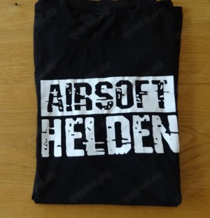 Herren T-Shirt Größe L Airsoft Helden Sammlung