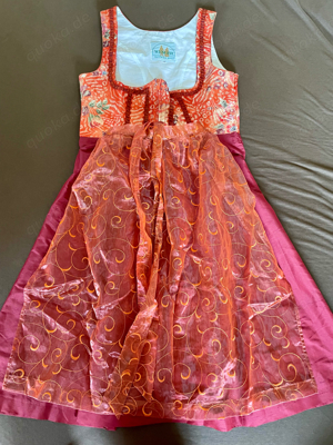 neuwertig - Wenger - Dirndl orange-rot Gr.42