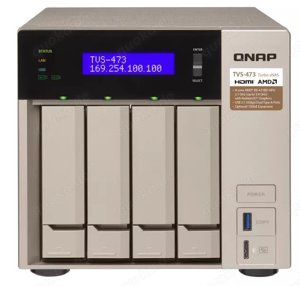 Qnap tvs 473 nas, 64gb ram, 24tb hdd, 1tb ssd