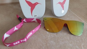 Ushuaia Welcome Starter-Paket Sonnenbrille, Flip-Flops, Armband