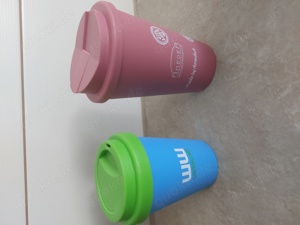 Mehrwegbecher To-go-Becher mit Deckel