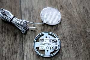 3 er LED Möbeleinbauleuchten Kaltweiß - 12 V - Neu. Bild 2
