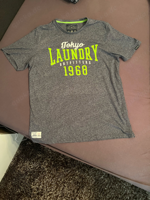 Tokyo Laundry Shirt Grau Grün XL