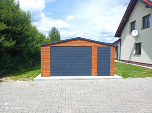 Garage 5x6m, Blechgarage, Fertiggarage, Top Garage, Stahlkonstruktion, Premium Garage, 