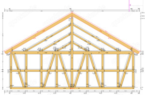 Fachwerk Garage Fachwerkhalle Bild 7