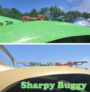 Buggy Taschenmesser "Sharpy Buggy" Edle Optik, hochwertige Qualität -Geschenkidee von MPS aus Bremen Bild 2
