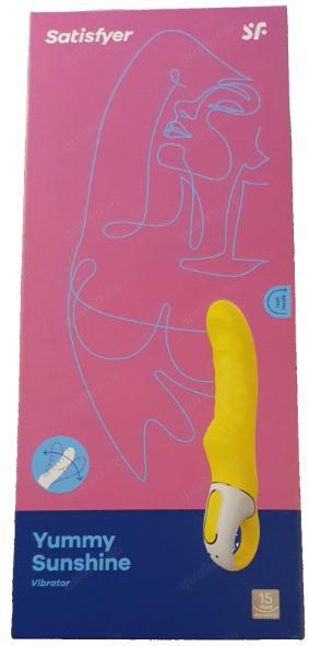 Satisfyer Vibrator - Yummy Sunshine - 22.5 cm - NEU - ORIGINALVERPACKT Bild 2