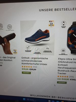 OrthoX - ergonomische schmerzlindernde Komfortschuhe Unisex 40,5