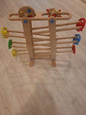 Kugelbahn Holz