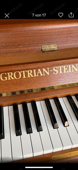 Grotrian Steinweg Klavier Nr. 122