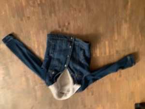 Jeansjacke Kinder Pimkie Denim, mit Fell, Größe "M"