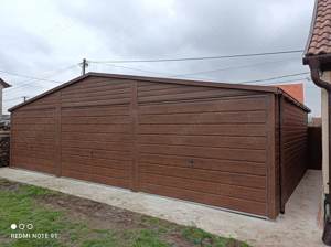 Drei-stellplätze Garage 9x6m, Blechgarage, Fertiggarage, Garage, Premium Garage, TopGarage, Schuppen