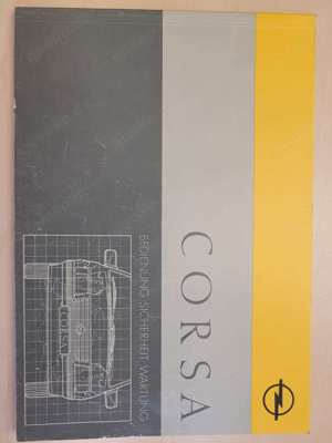OPEL Corsa A Bedienungsanleitung
