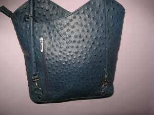 ITL-0357 Shoulderbag, Schultertasche, Handtasche, Rucksack, 2 in 1 Handbag, echt Leder  Bild 4